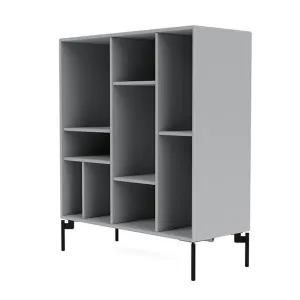 Montana Compile Decorative Shelf With Legs, Fjord/Black