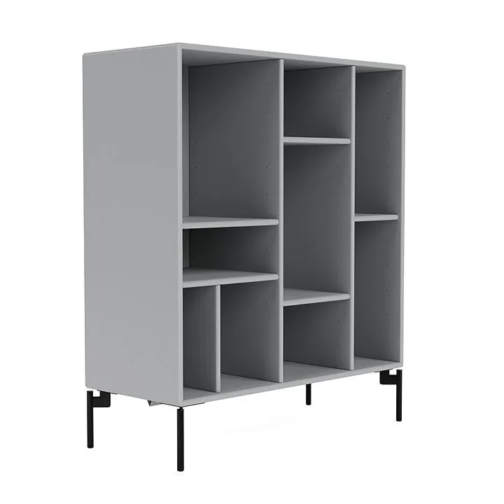 Montana Compile Decorative Shelf With Legs, Fjord/Black