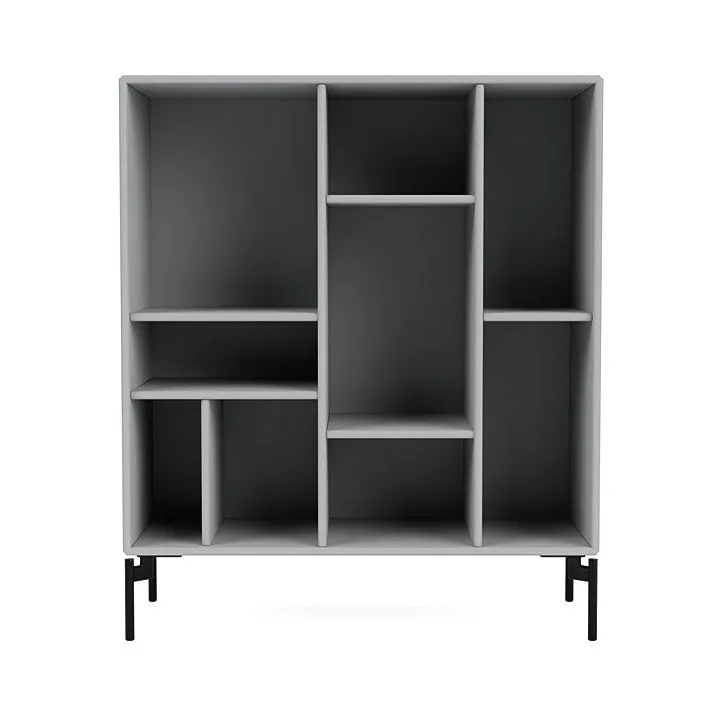 Montana Compile Decorative Shelf With Legs, Fjord/Black