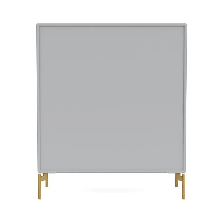 Montana Compile Decorative Shelf With Legs, Fjord/Brass