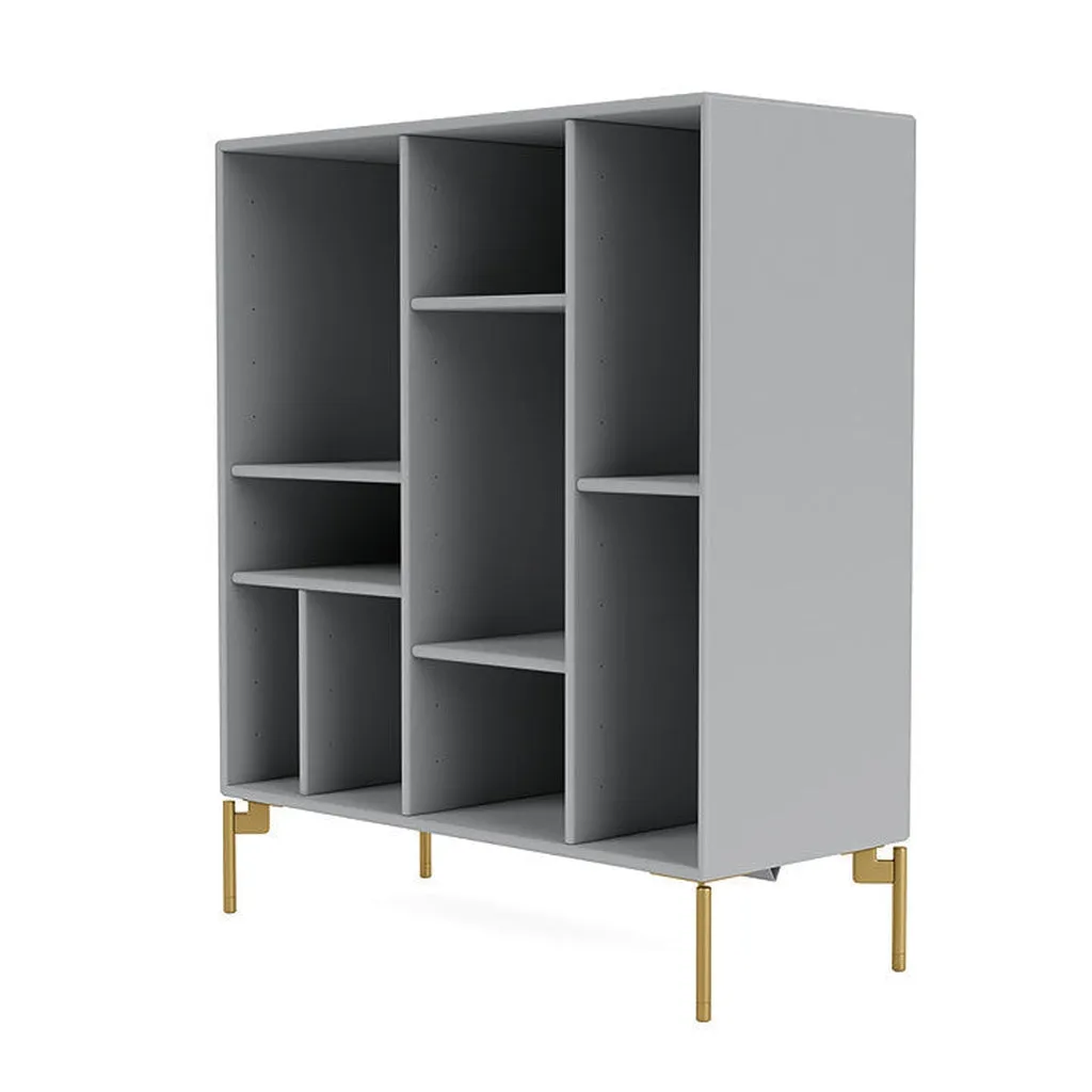 Montana Compile Decorative Shelf With Legs, Fjord/Brass
