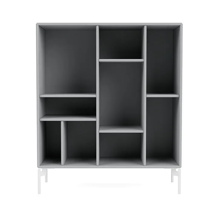 Montana Compile Decorative Shelf With Legs, Fjord/Snow White