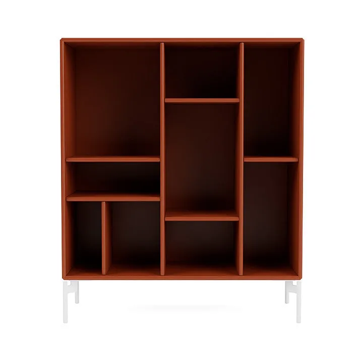 Montana Compile Decorative Shelf With Legs, Hokkaido/Snow White