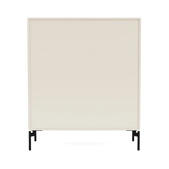 Montana Compile Decorative Shelf With Legs, Oat/Black
