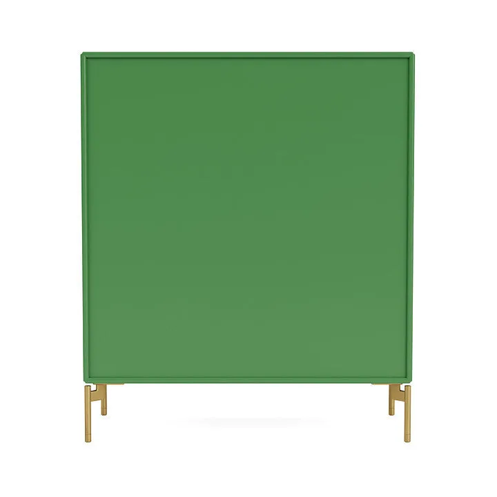 Montana Compile Decorative Shelf With Legs, Parsley/Brass