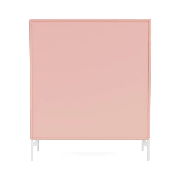 Montana Compile Decorative Shelf With Legs, Ruby/Snow White