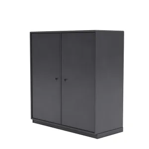 Montana Cover Cabinet With 3 Cm Plinth, Carbon Black