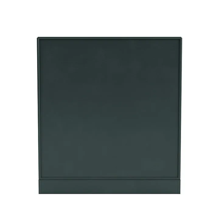 Montana Cover Cabinet With 7 Cm Plinth, Black Jade