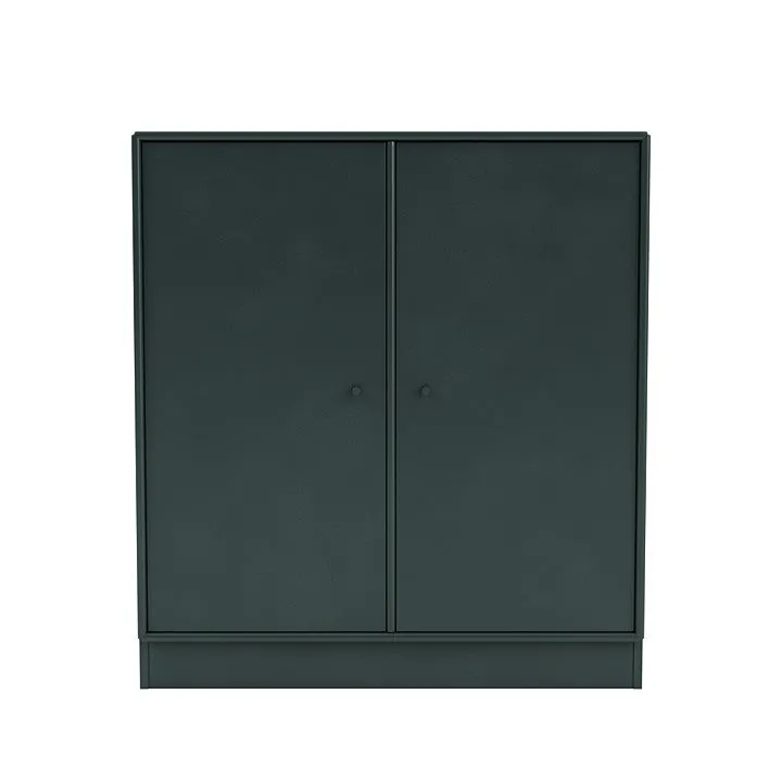 Montana Cover Cabinet With 7 Cm Plinth, Black Jade