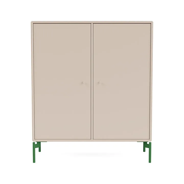 Montana Cover Cabinet With Legs, Clay/Parsley