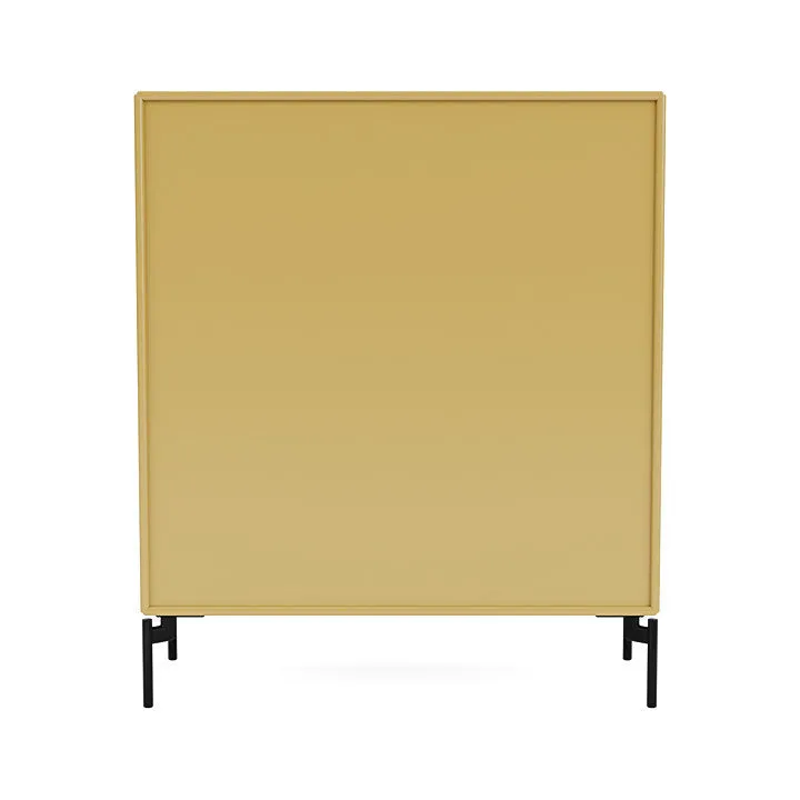 Montana Cover Cabinet With Legs, Cumin/Black