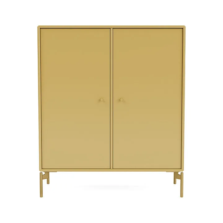 Montana Cover Cabinet With Legs, Cumin/Brass