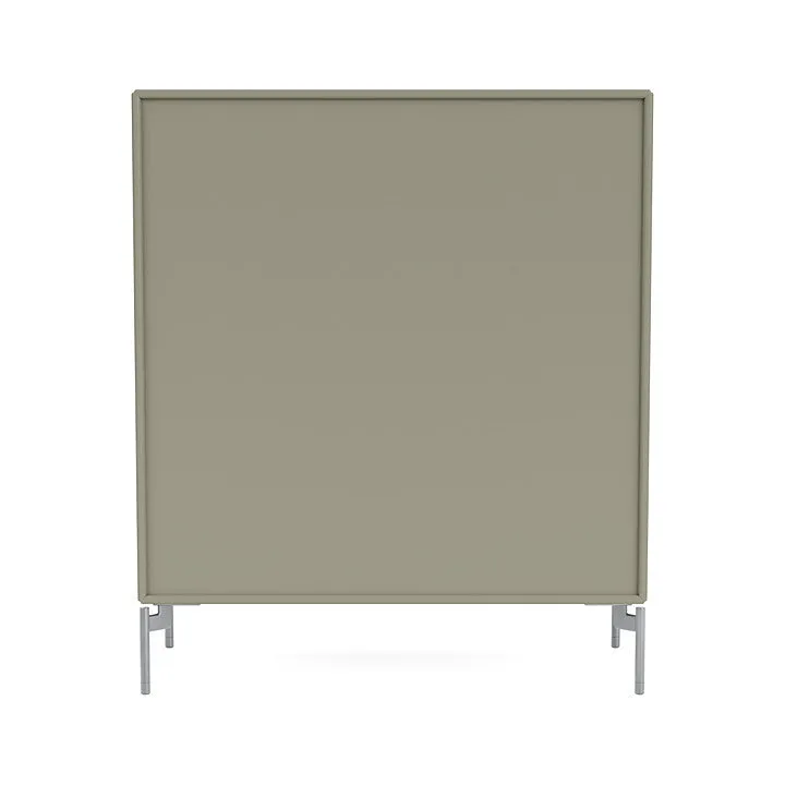 Montana Cover Cabinet With Legs, Fennel/Matt Chrome