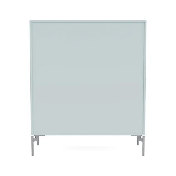 Montana Cover Cabinet With Legs, Flint/Matt Chrome