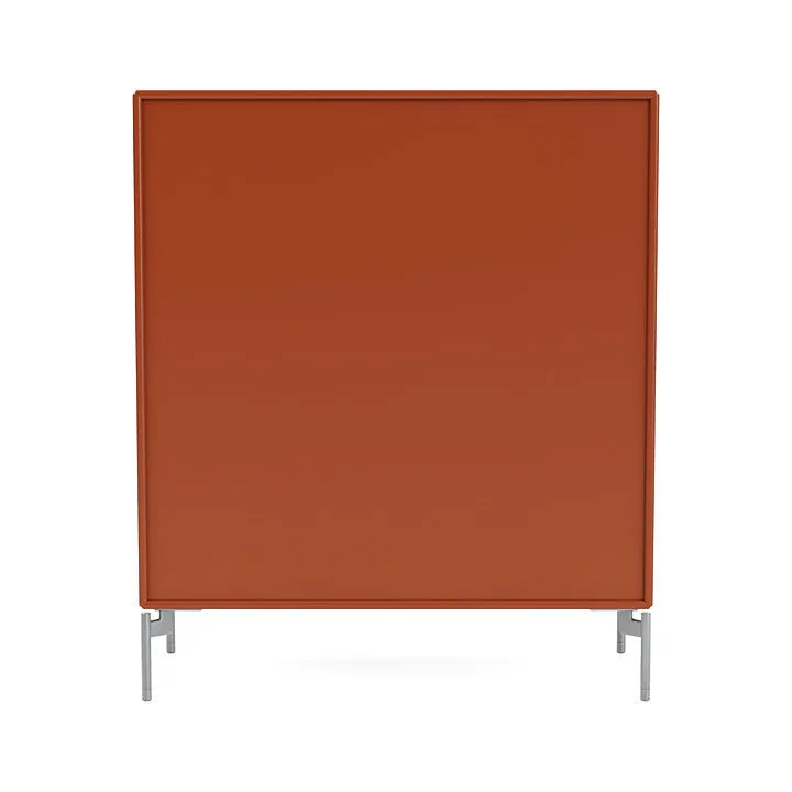 Montana Cover Cabinet With Legs, Hokkaido/Matt Chrome