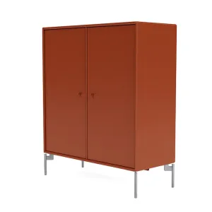 Montana Cover Cabinet With Legs, Hokkaido/Matt Chrome