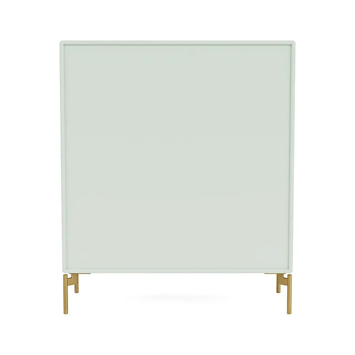 Montana Cover Cabinet With Legs, Mist/Brass