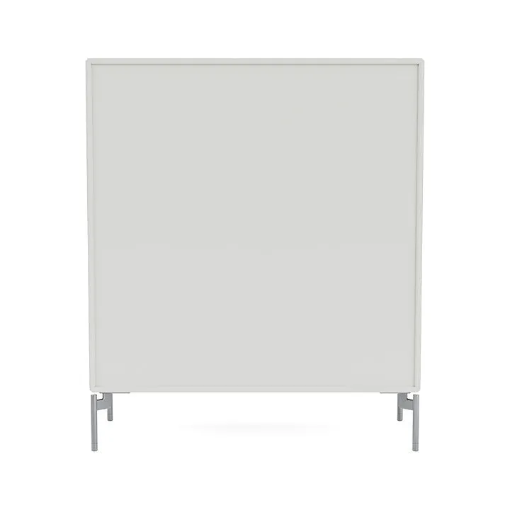 Montana Cover Cabinet With Legs, Nordic/Matt Chrome
