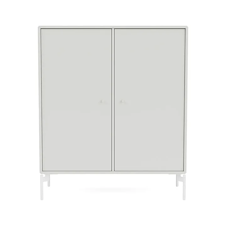 Montana Cover Cabinet With Legs, Nordic/Snow White