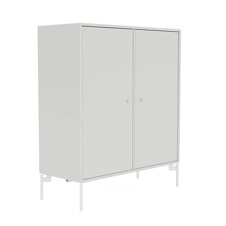 Montana Cover Cabinet With Legs, Nordic/Snow White