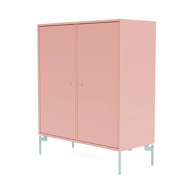 Montana Cover Cabinet With Legs, Ruby/Flint