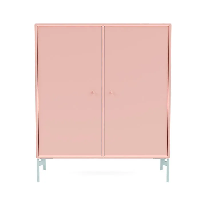 Montana Cover Cabinet With Legs, Ruby/Flint