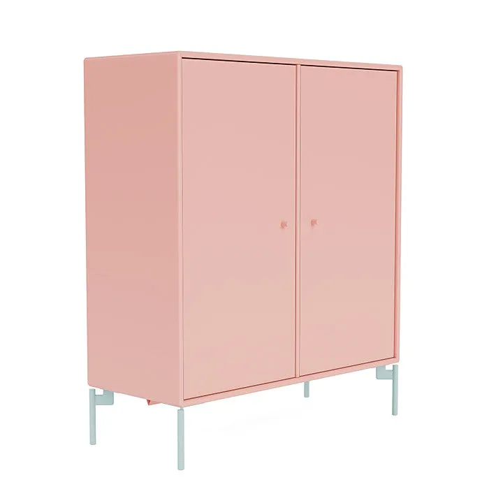 Montana Cover Cabinet With Legs, Ruby/Flint