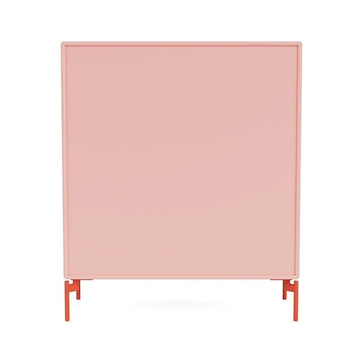 Montana Cover Cabinet With Legs, Ruby/Rosehip