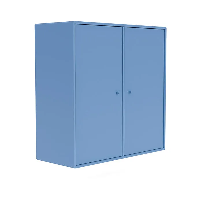 Montana Cover Cabinet With Suspension Rail, Azure Blue