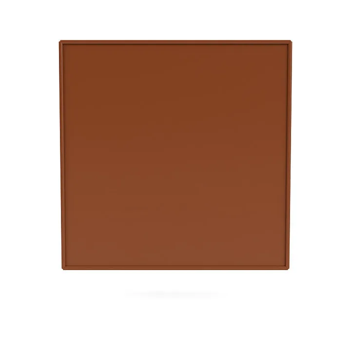 Montana Cover Cabinet With Suspension Rail, Hazelnut Brown