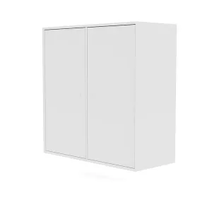 Montana Cover Cabinet With Suspension Rail, New White