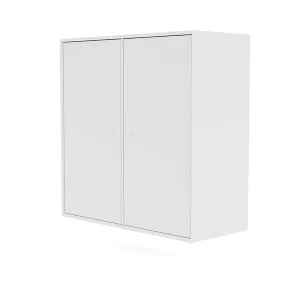 Montana Cover Cabinet With Suspension Rail, Snow White