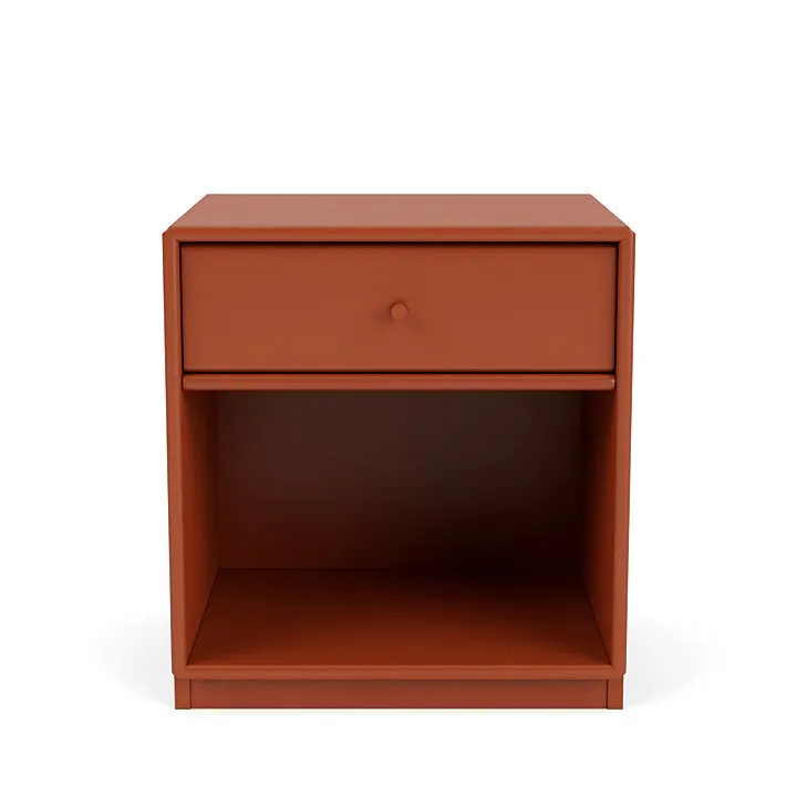 Montana Dream Nightstand With 3 Cm Plinth, Hokkaido Brown