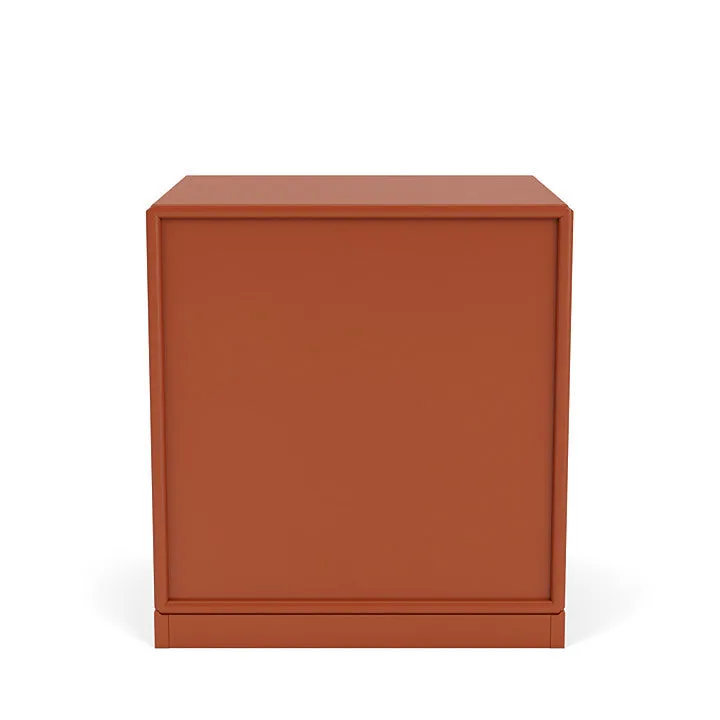 Montana Dream Nightstand With 3 Cm Plinth, Hokkaido Brown