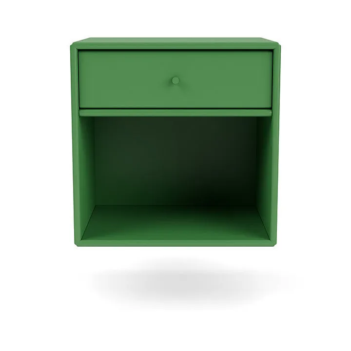 Montana Dream Nightstand With Suspension Rail, Parsley Green