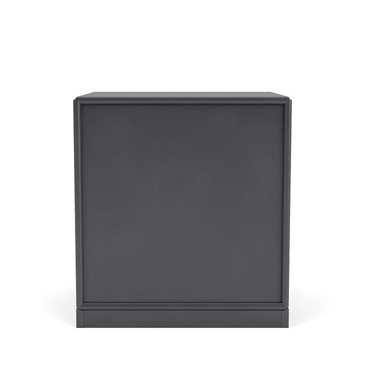 Montana Drift Drawer Module With 3 Cm Plinth, Carbon Black