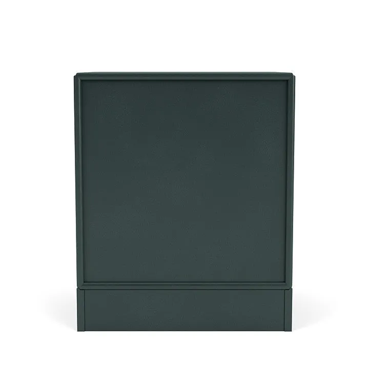 Montana Drift Drawer Module With 7 Cm Plinth, Black Jade