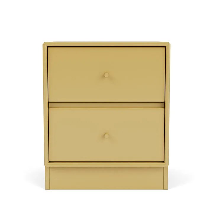 Montana Drift Drawer Module With 7 Cm Plinth, Cumin Yellow