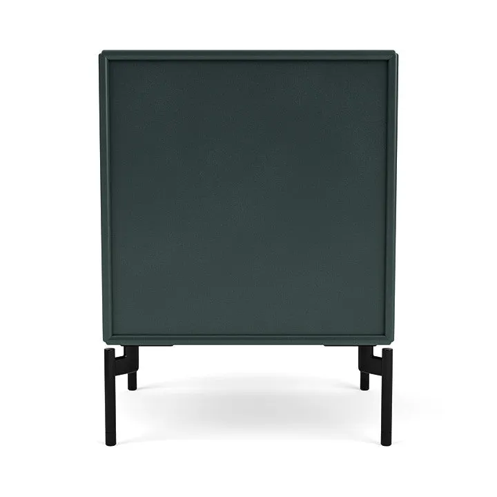 Montana Drift Drawer Module With Legs, Black Jade/Black