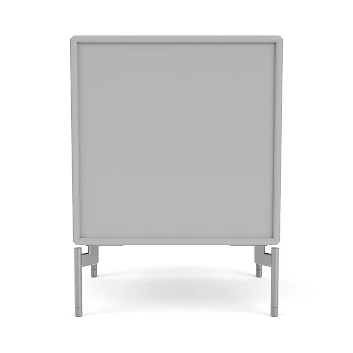 Montana Drift Drawer Module With Legs, Fjord/Matt Chrome