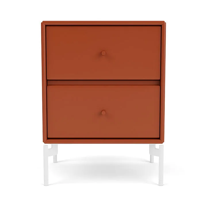 Montana Drift Drawer Module With Legs, Hokkaido/Snow White