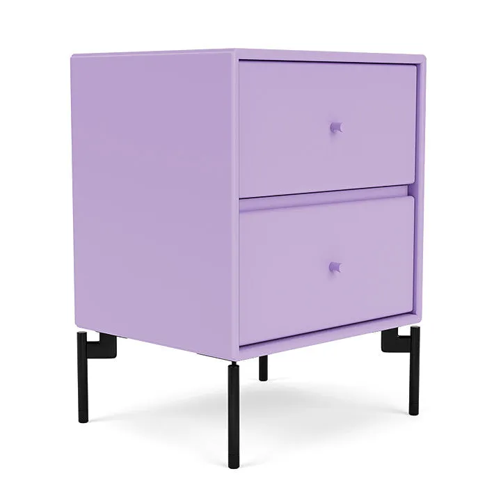 Montana Drift Drawer Module With Legs, Iris/Black