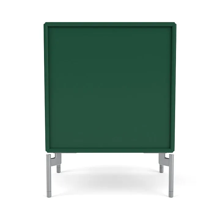 Montana Drift Drawer Module With Legs, Pine/Matt Chrome