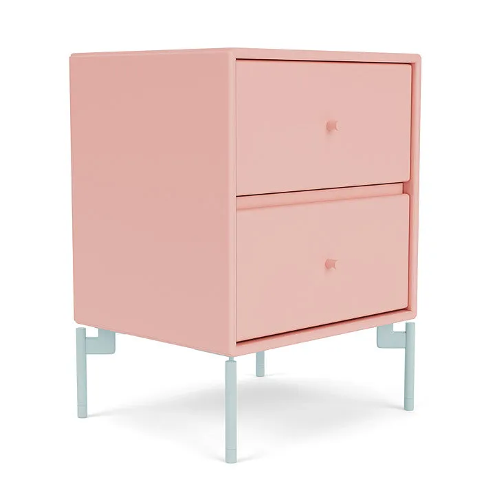 Montana Drift Drawer Module With Legs, Ruby/Flint