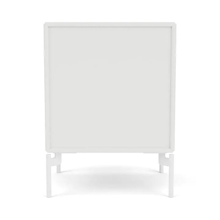 Montana Drift Drawer Module With Legs, White/Snow White
