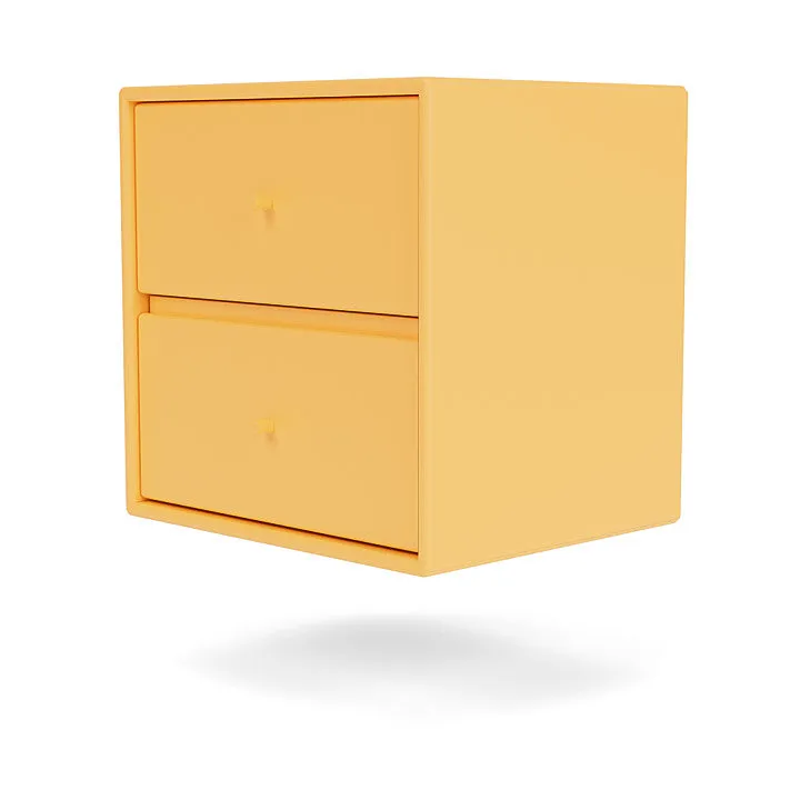 Montana Drift Drawer Module With Suspension Rail, Acacia