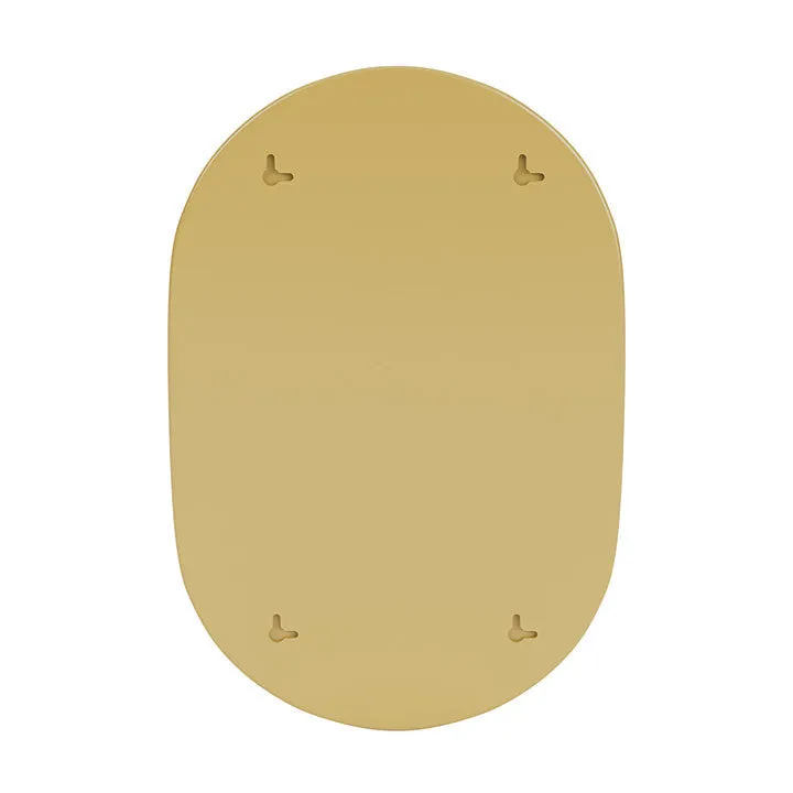 Montana Look Oval Mirror, Cumin Yellow