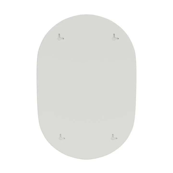 Montana Look Oval Mirror, Nordic White