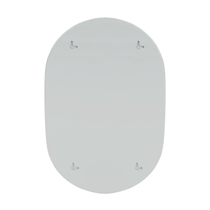 Montana Look Oval Mirror, Oyster Grey