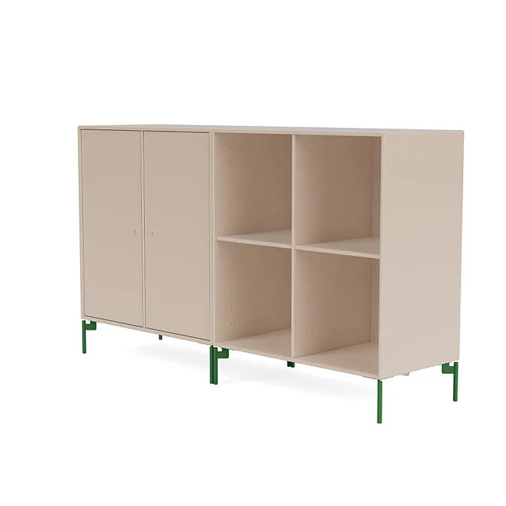 Montana Pair Classic Sideboard With Legs, Clay/Parsley
